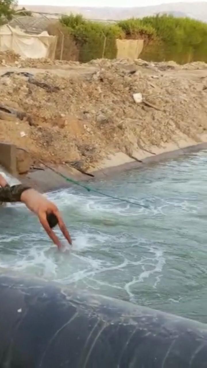 تحذير من خطورة السباحة في قناة