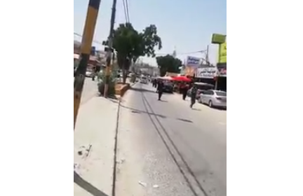 حملة أمنية لإزالة البسطات العشوائية في