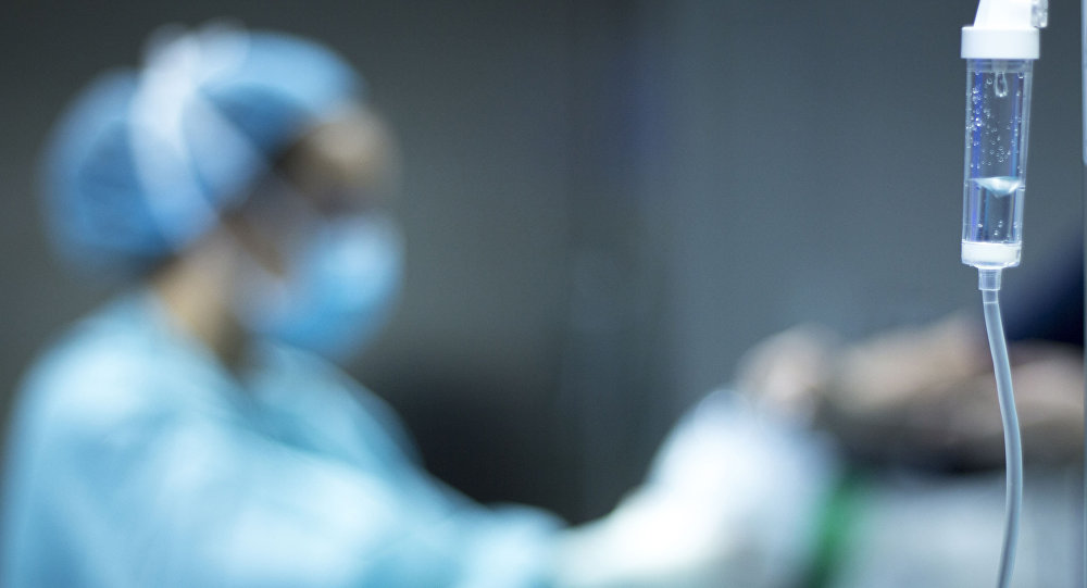 النيران تشتعل في صدر مريض خلال