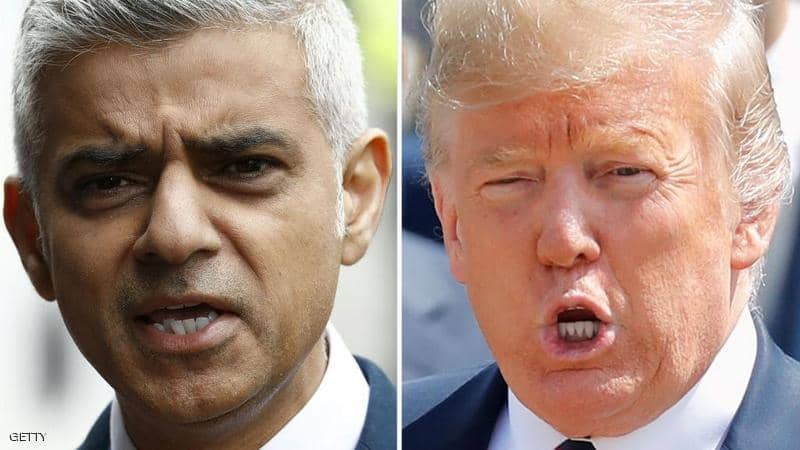 عمدة لندن يسخر من ترامب: «طفل