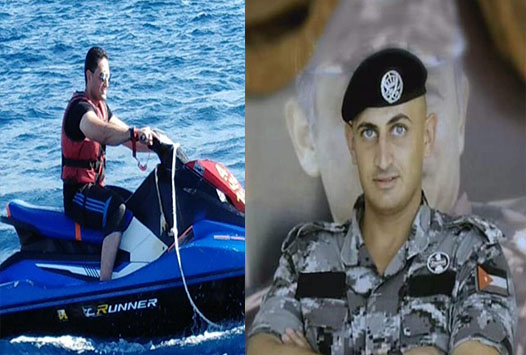 المهندس عيسى النوايسة والملازم اول محمد