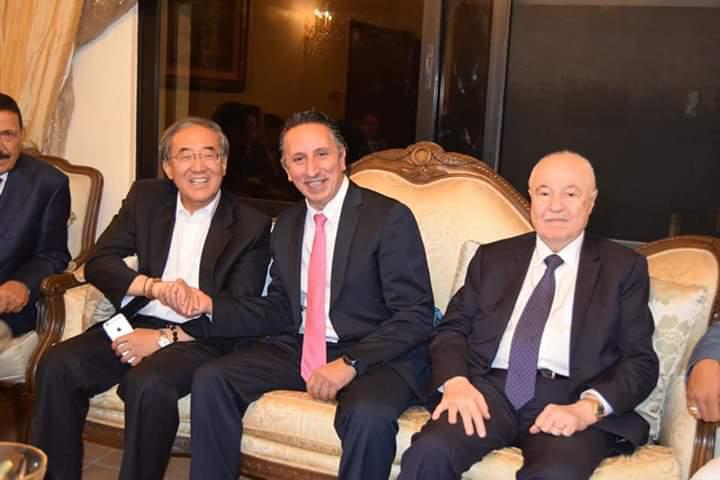 السفيرالصيني من منزل النائب أبو رمان: