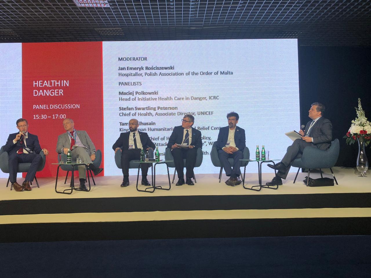 منظمة العون الصحي الدولية تؤكد الدور