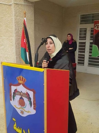 رابعة العبدالله مديرة لتربية لواء ماركا