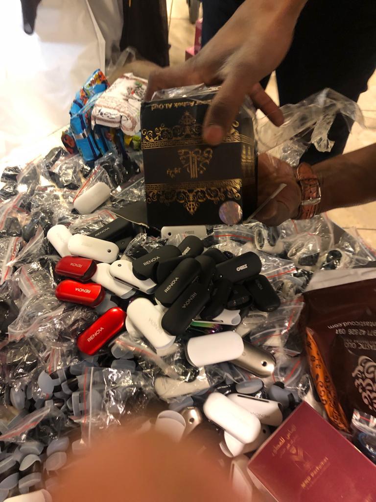 الجمارك تحبط تهريب ’ترامادول وليريكا وسجائر