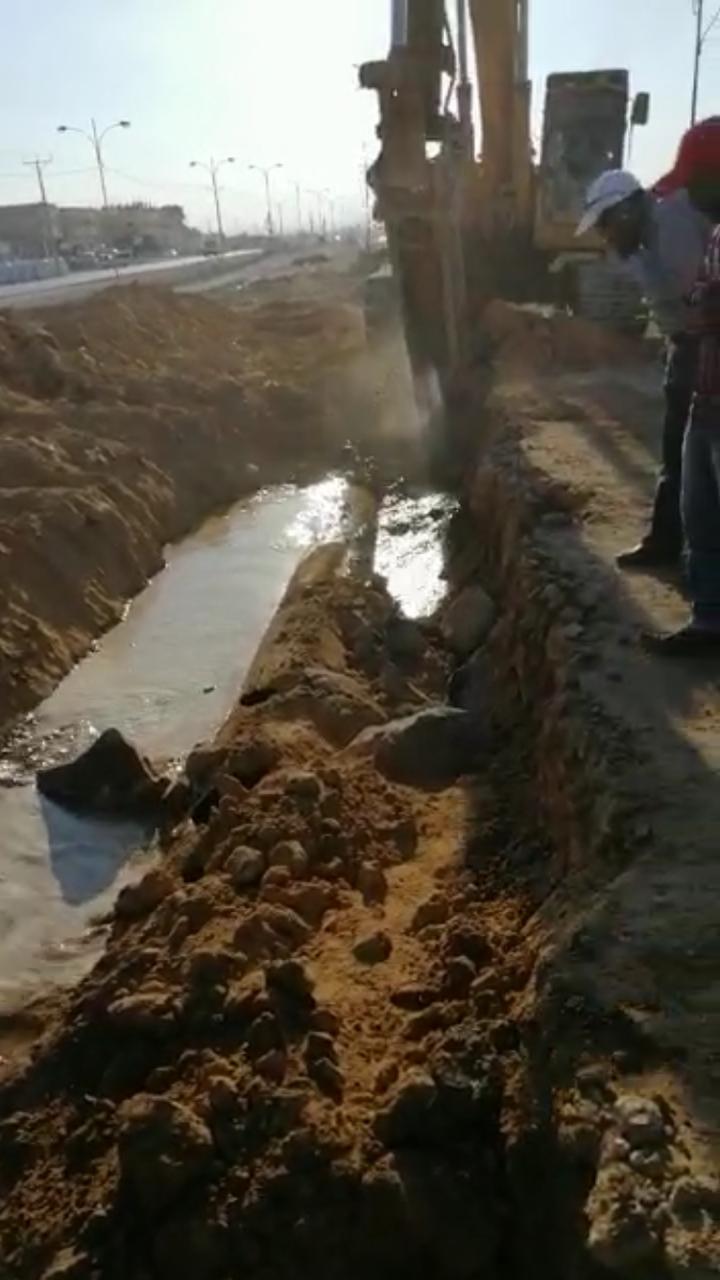 مقاول في البادية يتسبب بتوقف ضخ