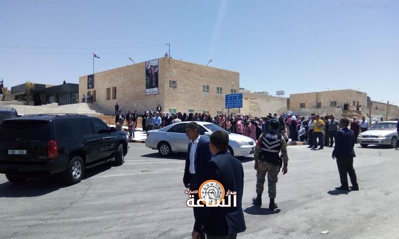 الملك في الكرك (صور)