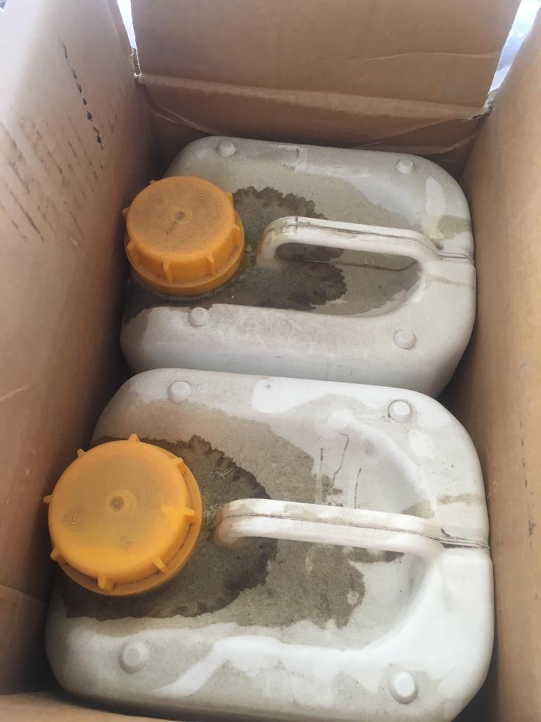 «الجمارك» تضبط 27 طن مواد كيماوية