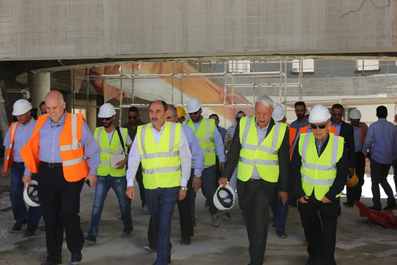 العموش : الانتهاء من مشروع جمرك