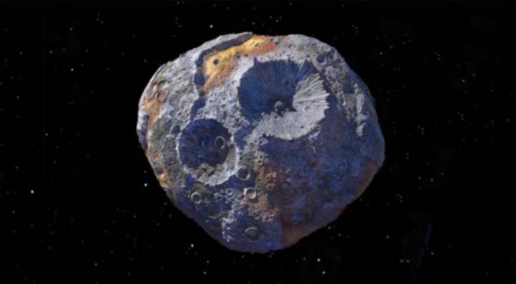 ناسا تكشف عن كويكب ذهبي قد