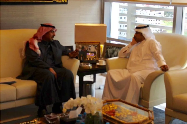 سفير خادم الحرمين يستقبل رئيس مجلس