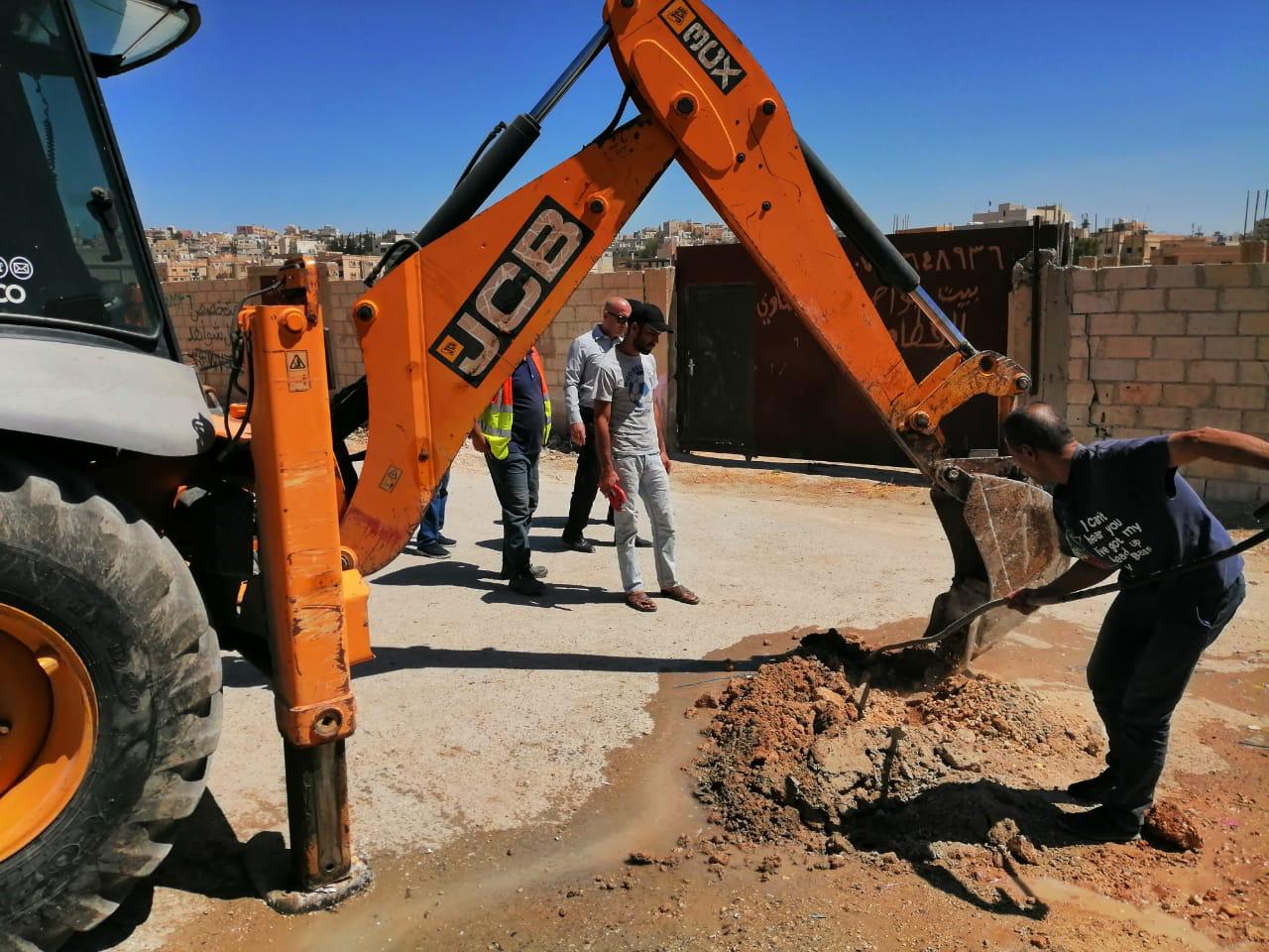 المياه :الكشف عن اعتداءات في الرصيفة