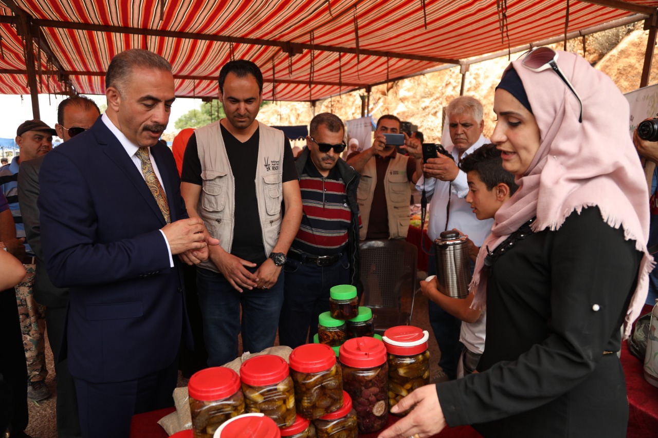 بازار «خيرات بلادنا» لسيدات محافظتي جرش