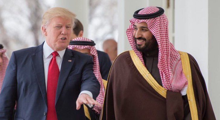 بالفيديو.. ترامب يمازح محمد بن سلمان