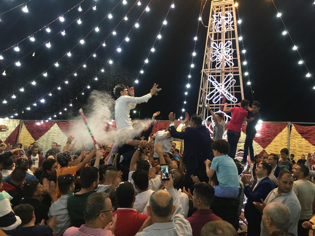 الصياحين يبارك لـ عديله القصاص بزفاف