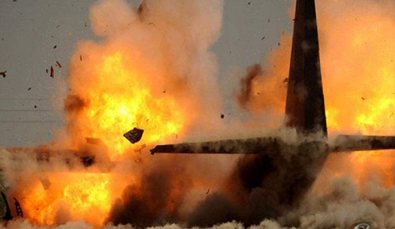 تحطم واحتراق طائرة أمريكية ومصرع جميع