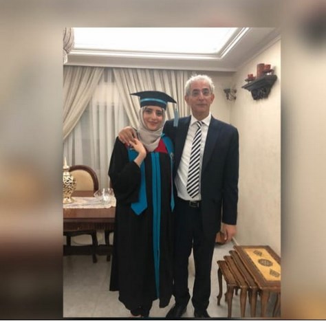 عبير أبو حجلة مبروك التخرّج