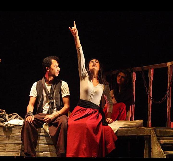 حياة جابر.. فراشة مهرجان «رم» تحلق