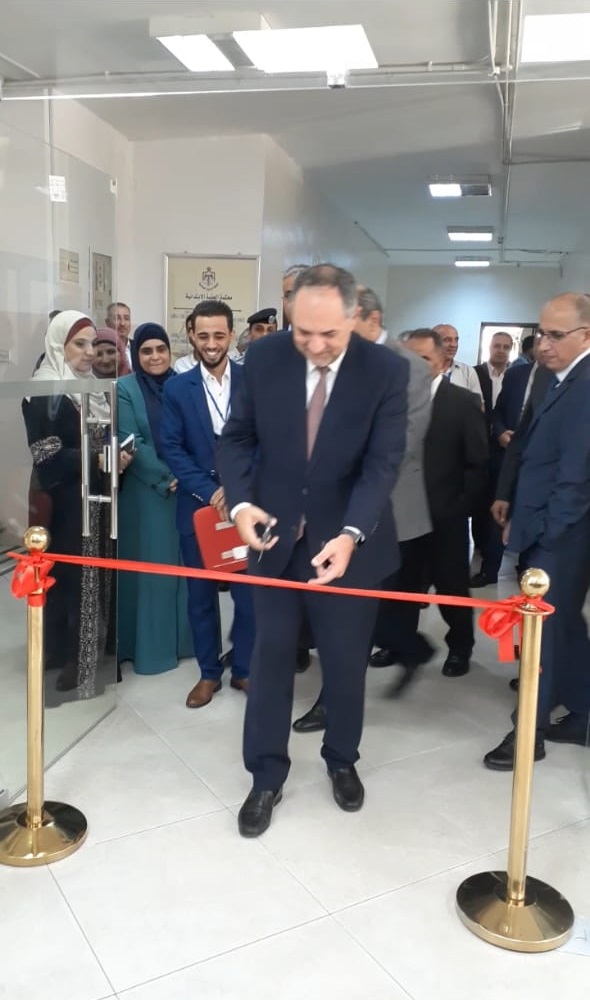 التلهوني يفتتح دائرة تنفيذ العقبة