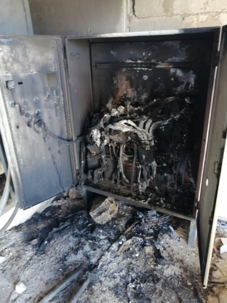 المياه: تخريب متعمد وحرق معدات بئر