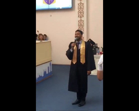 الطالب الأردني المثنى إسماعيل المفلح يحصل