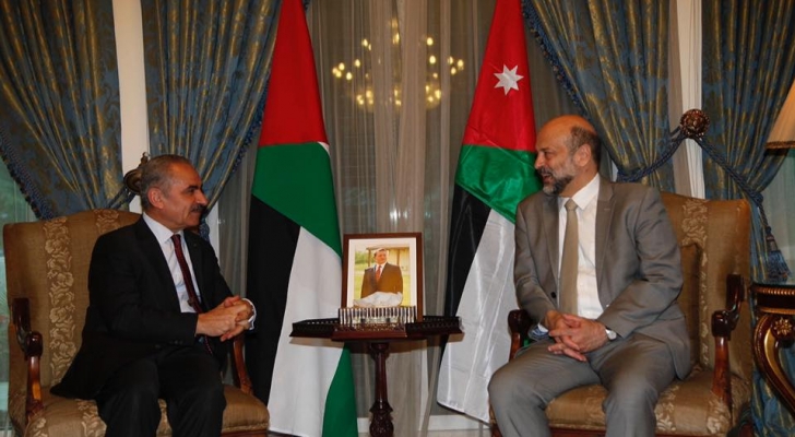 مباحثات أردنية فلسطينية اليوم في عمان