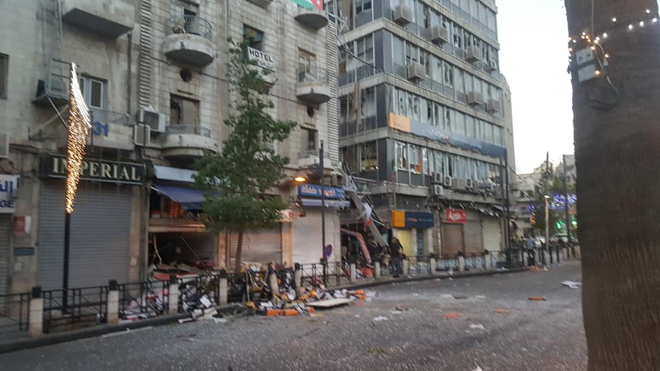 الأمانة تنهي أعمال التدعيم المؤقت لمبنى