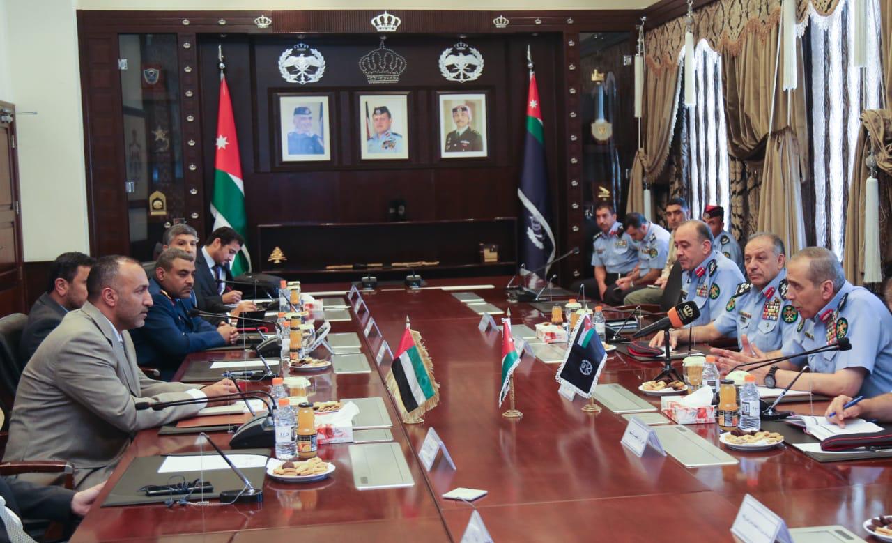 الحمود يستقبل وفدا اماراتيا