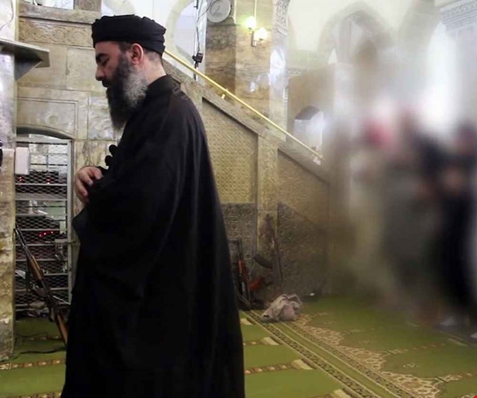 هروب البغدادي صوب الحدود الاردنية العراقية