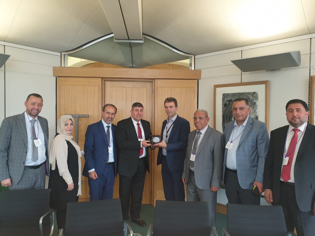 فلسطين النيابية تبحث مع أعضاء مجلسي