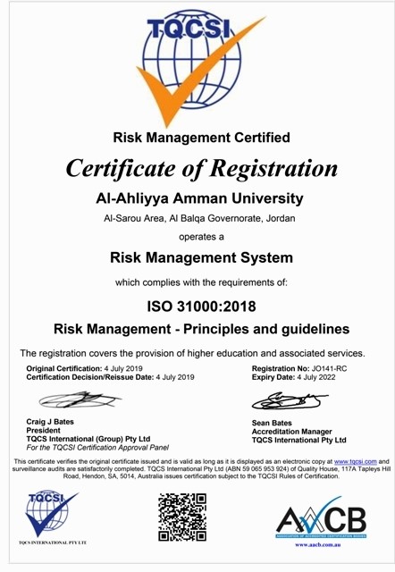 جامعة عمان الأهلية أول جامعة ومؤسسة