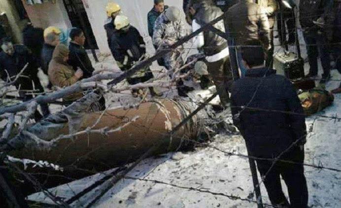 بالفيديو.. هكذا وصلت شظايا الصورايخ السورية