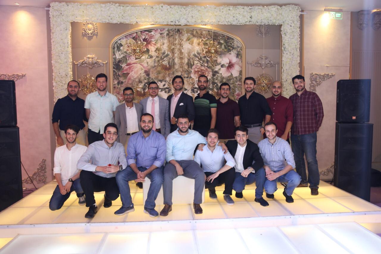 الدكتور عبدالله الخشروم يولم بمناسبة تخرج