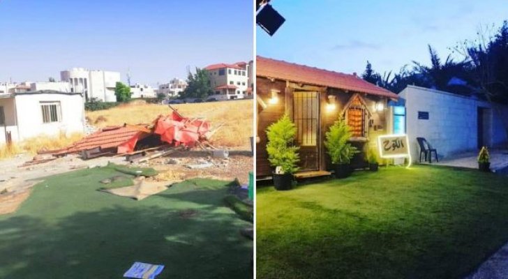 أمانة عمّان تبرر إزالة ’كوخ كنافة