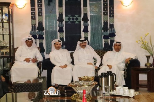 السعود يولم للدبلوماسي القطري النعيمي بحضور
