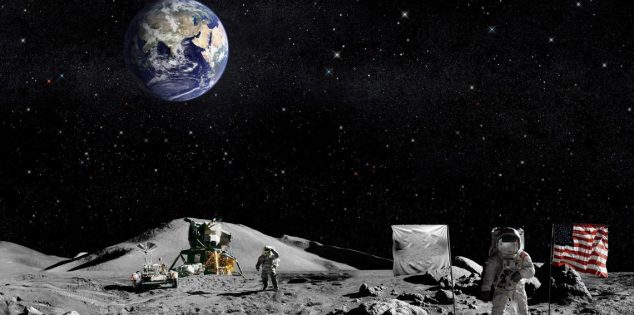 خاطرة .. القمر والإنسان