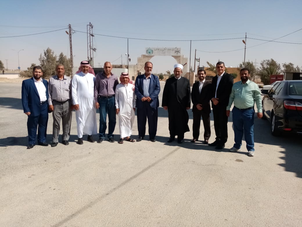 وزير الأوقاف يزور استراحة حجاج بيت