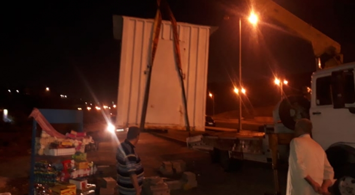 الامانة تواصل حملات إزالة الاكشاك والبسطات