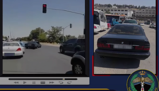 الأمن يضبط سائقا كان يمارس التشحيط