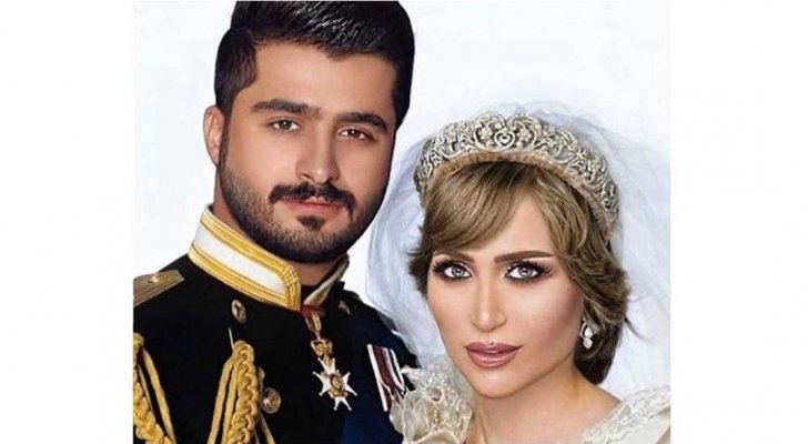 خلود وزوجها الأردني بلوك الأميرة ديانا