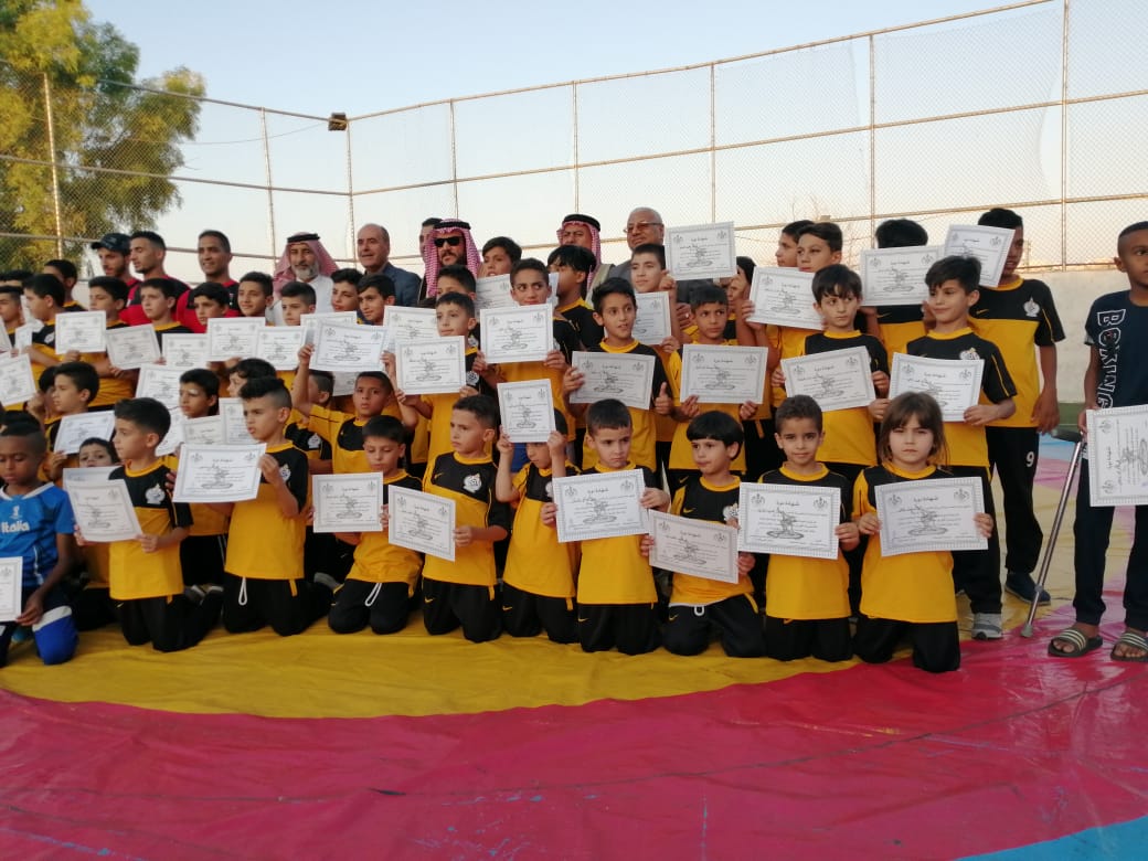 نادي النصر يحتفي بتخريج 70 واعدا