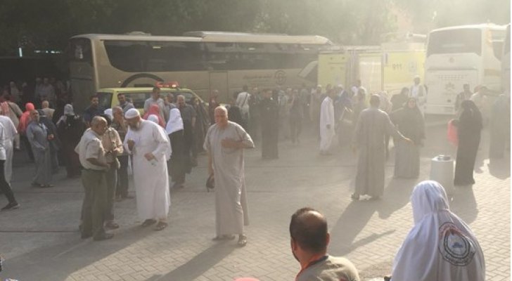 حريق في سكن لحجاج غزيين بمكة