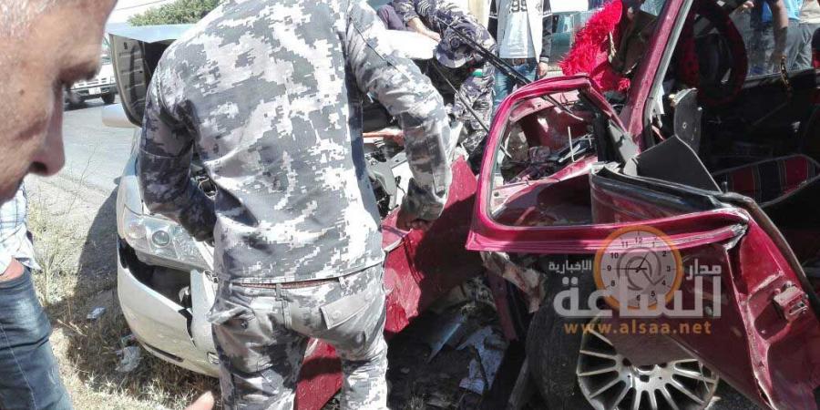 وفاة وإصابة بتصادم في اربد