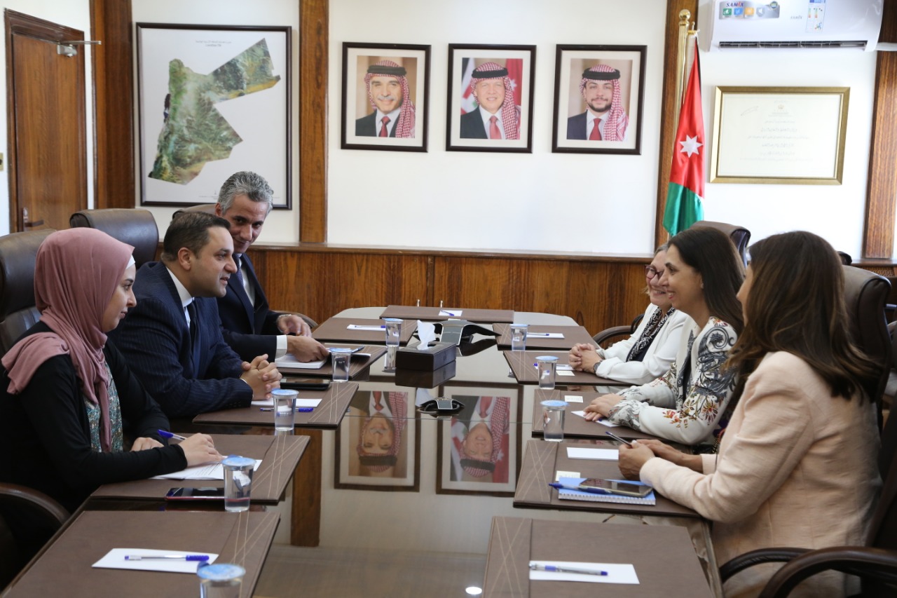 العسعس يبحث أوجه التعاون المستقبلي بين