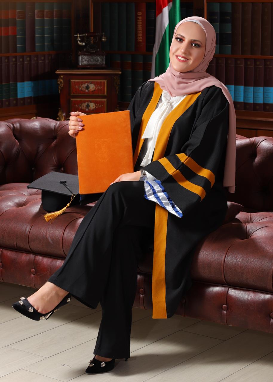 تمارا أحمد العدوان.. مبروك الماجستير