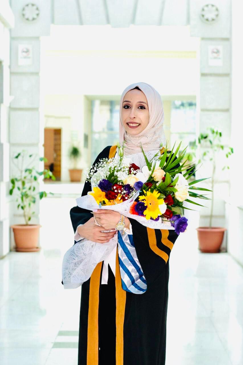 الماجستير في العلوم السياسية للطالبة نـور