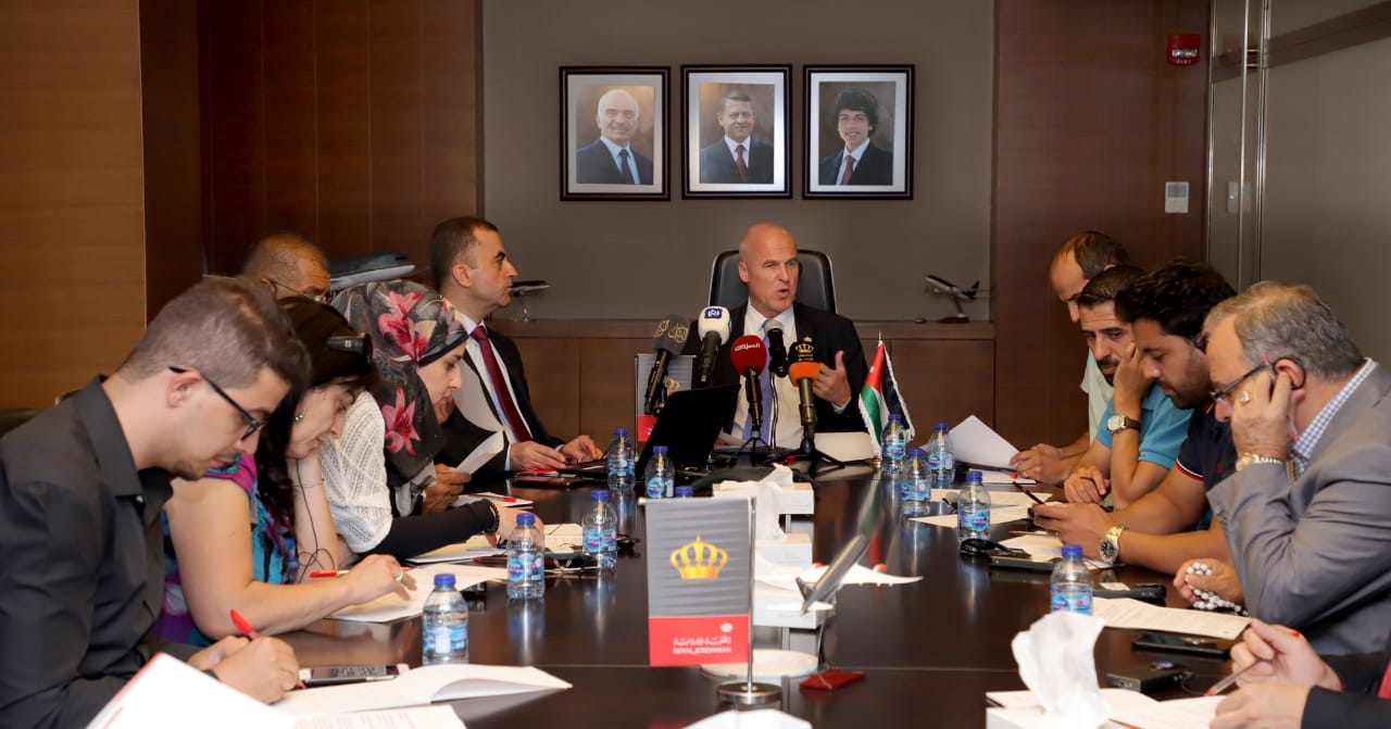 الملكية الاردنية تحقق 3.4 مليون دينار