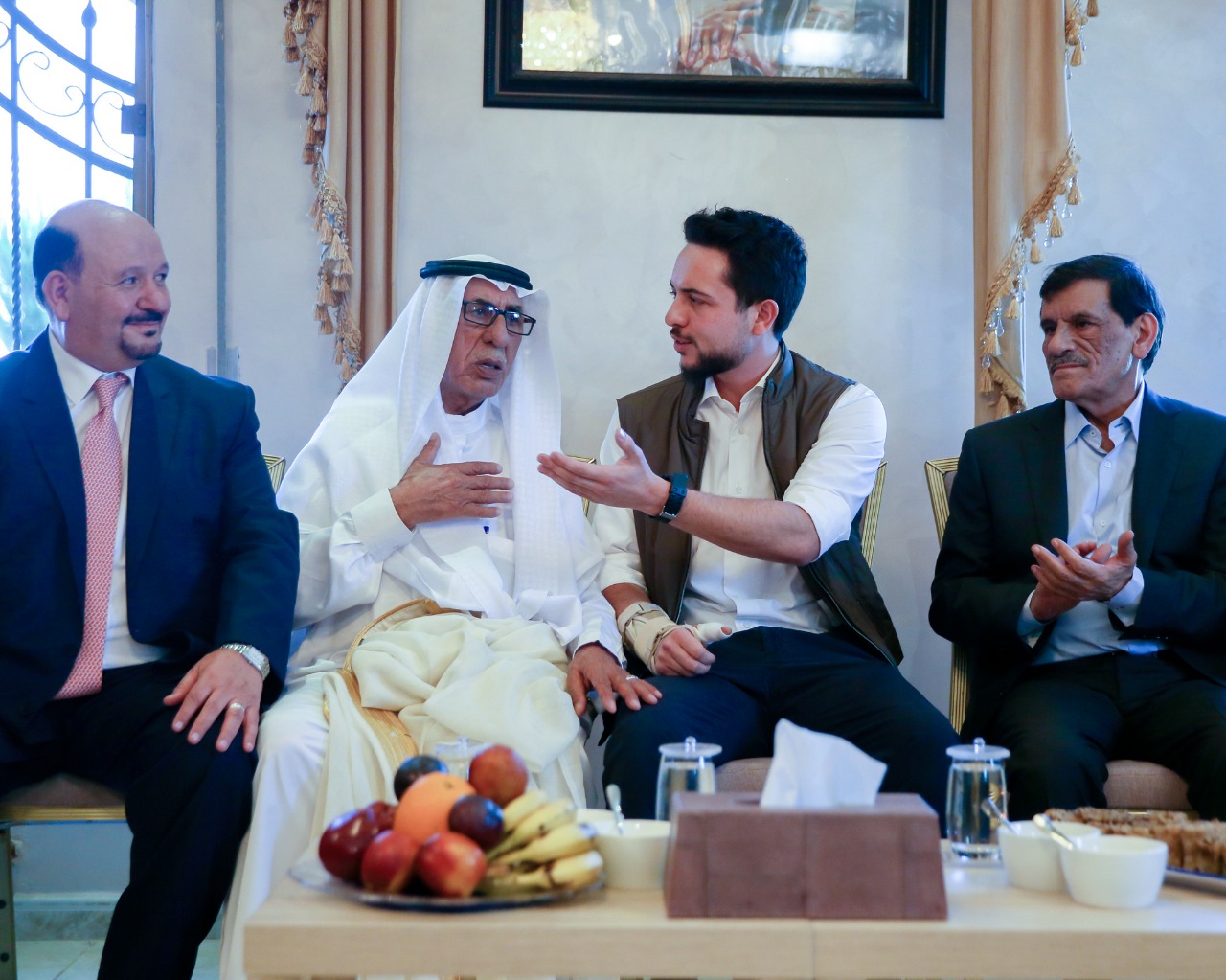 ولي العهد: عشائر العجارمة الأصيلة.. ومستمرون