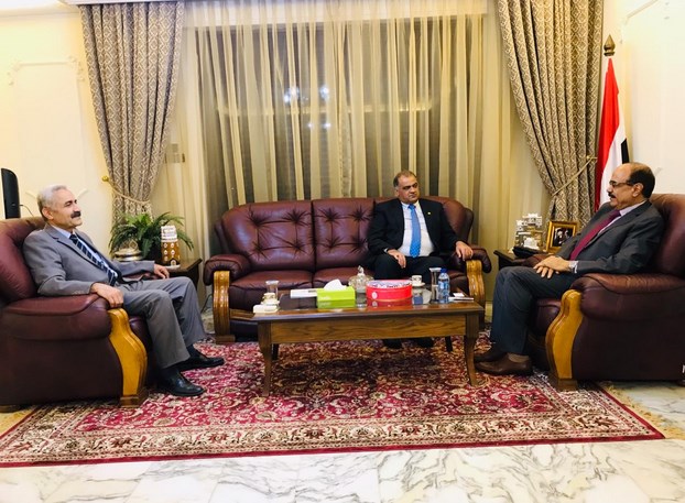 الطعاني يلتقي السفير اليمني