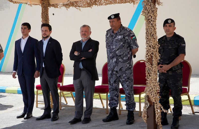 الظهور الأول للأمير عبدالله (صور)